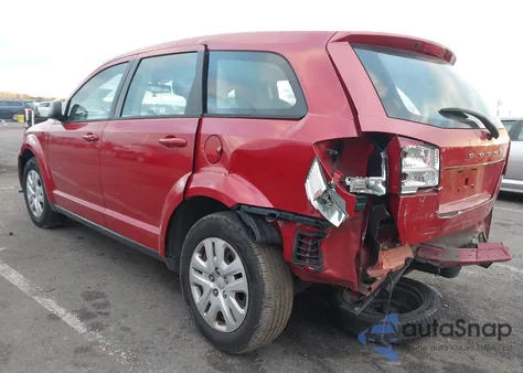 2014 Dodge Journey American Value Pkg из США, поврежденный, VIN 3C4PDCAB8ET276733